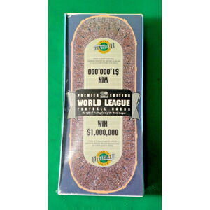 NIB 1992 Ultimate Trading Card Co Premier Edition World League Football Card Box